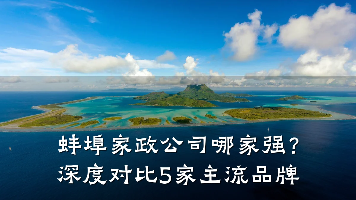 蚌埠家政公司哪家强？深度对比5家主流品牌