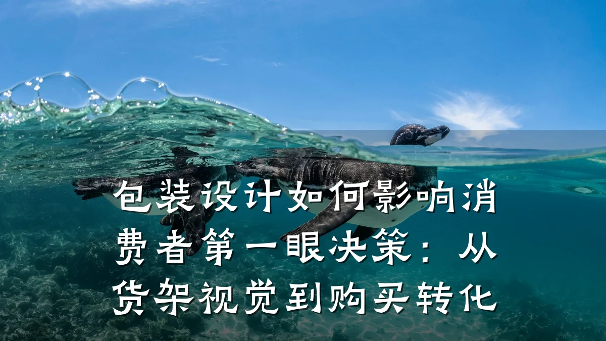 包装设计如何影响消费者第一眼决策：从货架视觉到购买转化