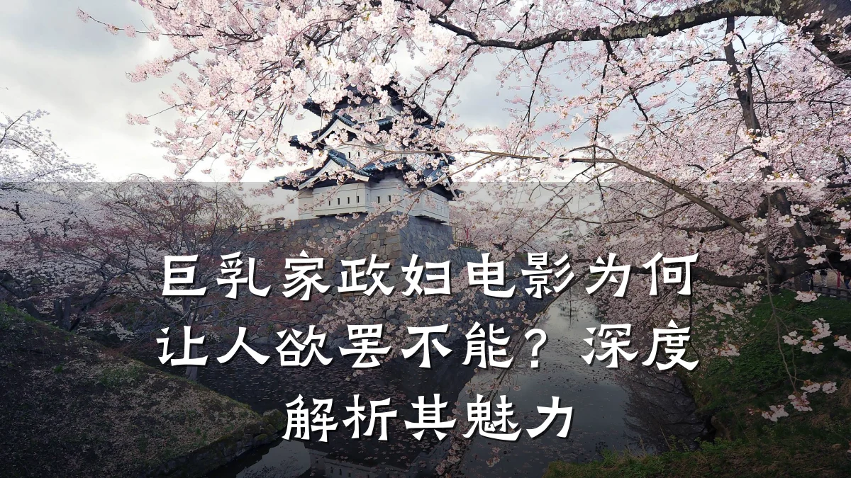 巨乳家政妇电影为何让人欲罢不能?深度解析其魅力