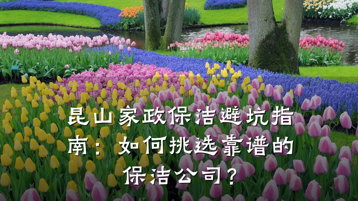 昆山家政保洁避坑指南：如何挑选靠谱的保洁公司？