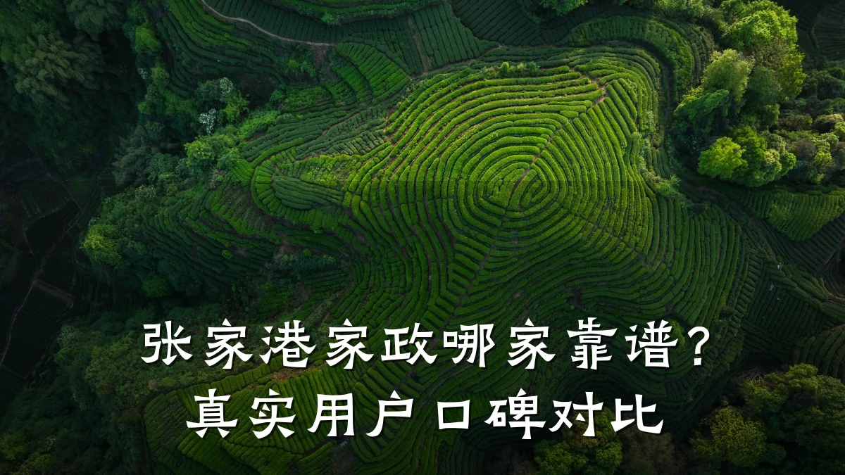 张家港家政哪家靠谱？真实用户口碑对比