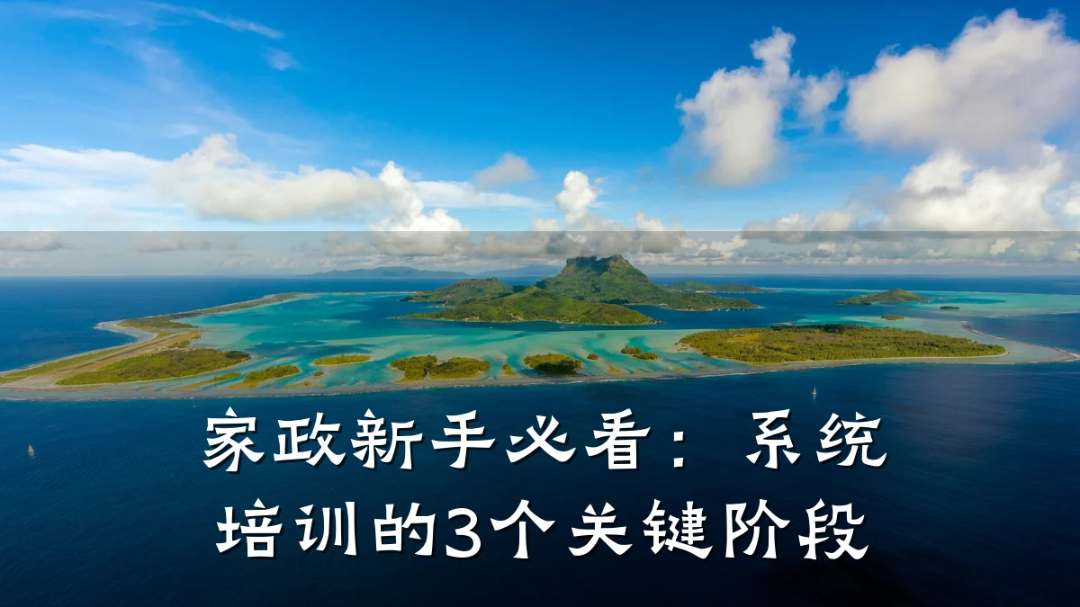 家政新手必看：系统培训的3个关键阶段