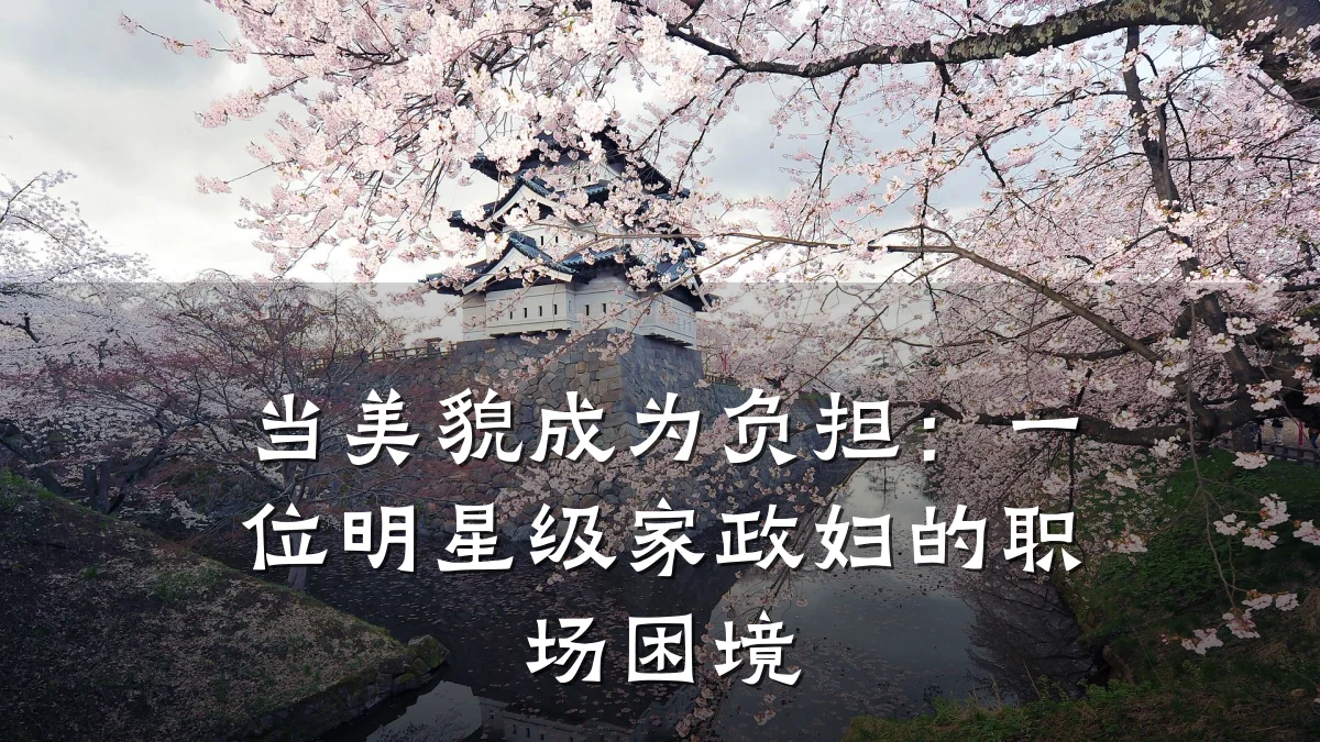 当美貌成为负担:一位明星级家政妇的职场困境