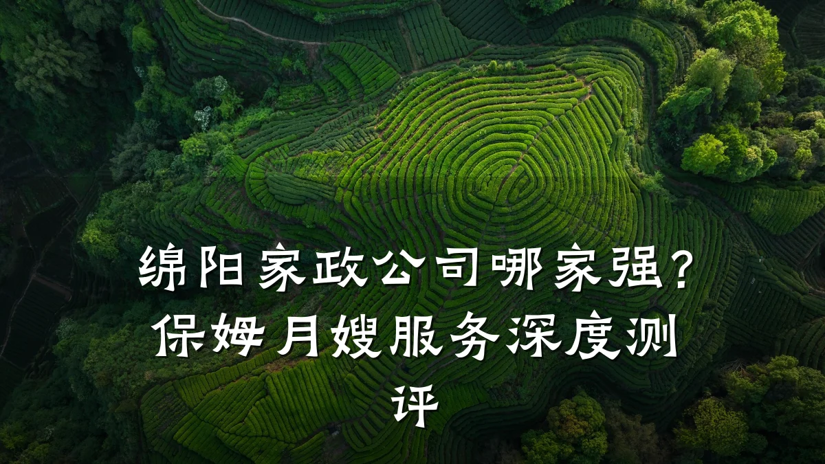 绵阳家政公司哪家强？保姆月嫂服务深度测评