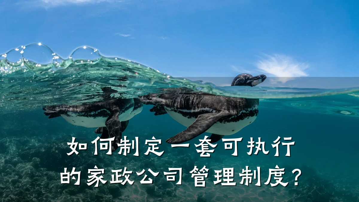 如何制定一套可执行的家政公司管理制度？