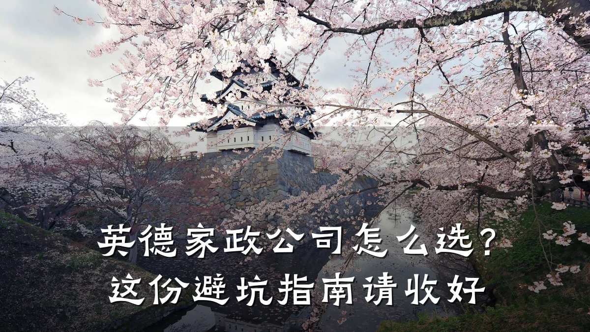 英德家政公司怎么选?这份避坑指南请收好