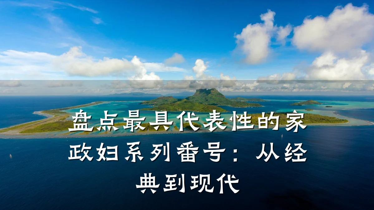 盘点最具代表性的家政妇系列番号:从经典到现代