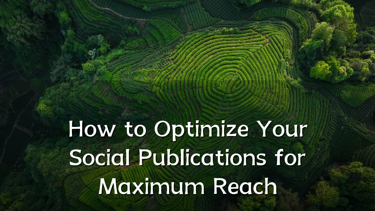 How to Optimize Your Social Publications for Maximum Reach