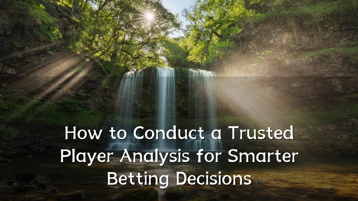 How to Conduct a Trusted Player Analysis for Smarter Betting Decisions