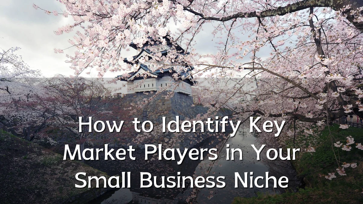 How to Identify Key Market Players in Your Small Business Niche