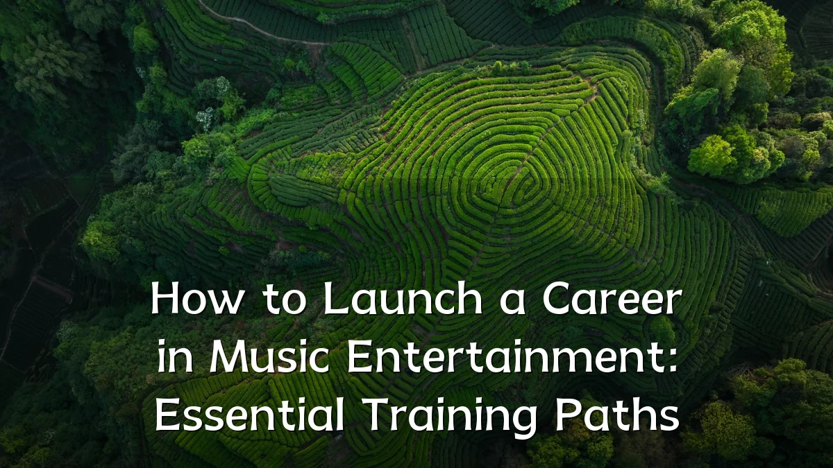 How to Launch a Career in Music Entertainment: Essential Training Paths