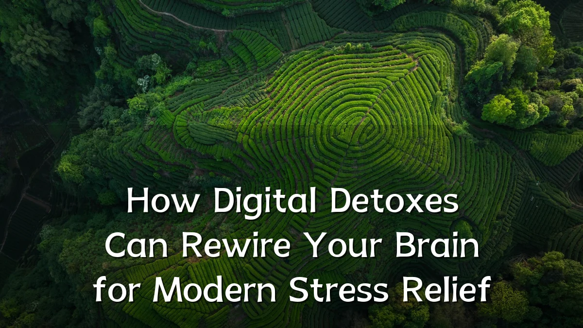 How Digital Detoxes Can Rewire Your Brain for Modern Stress Relief