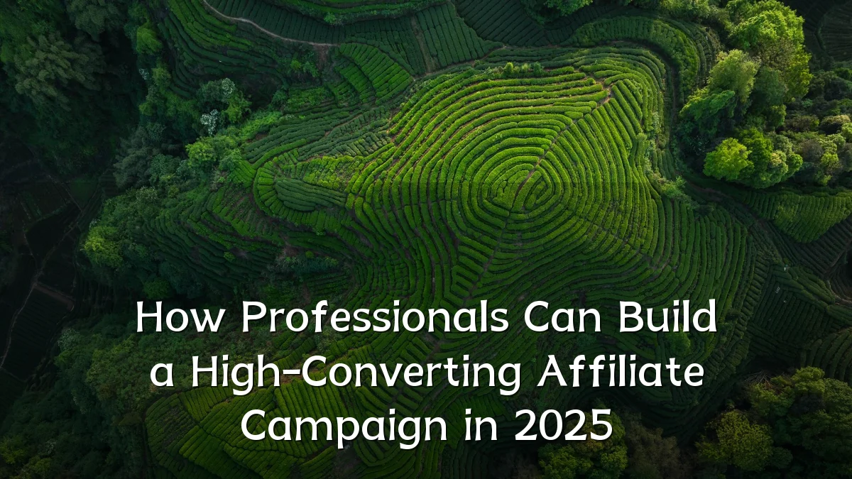 How Professionals Can Build a High-Converting Affiliate Campaign in 2025