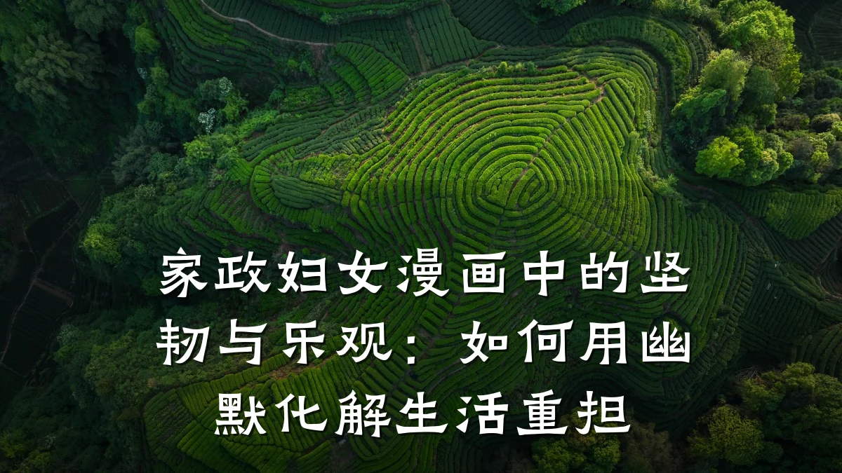 家政妇女漫画中的坚韧与乐观：如何用幽默化解生活重担