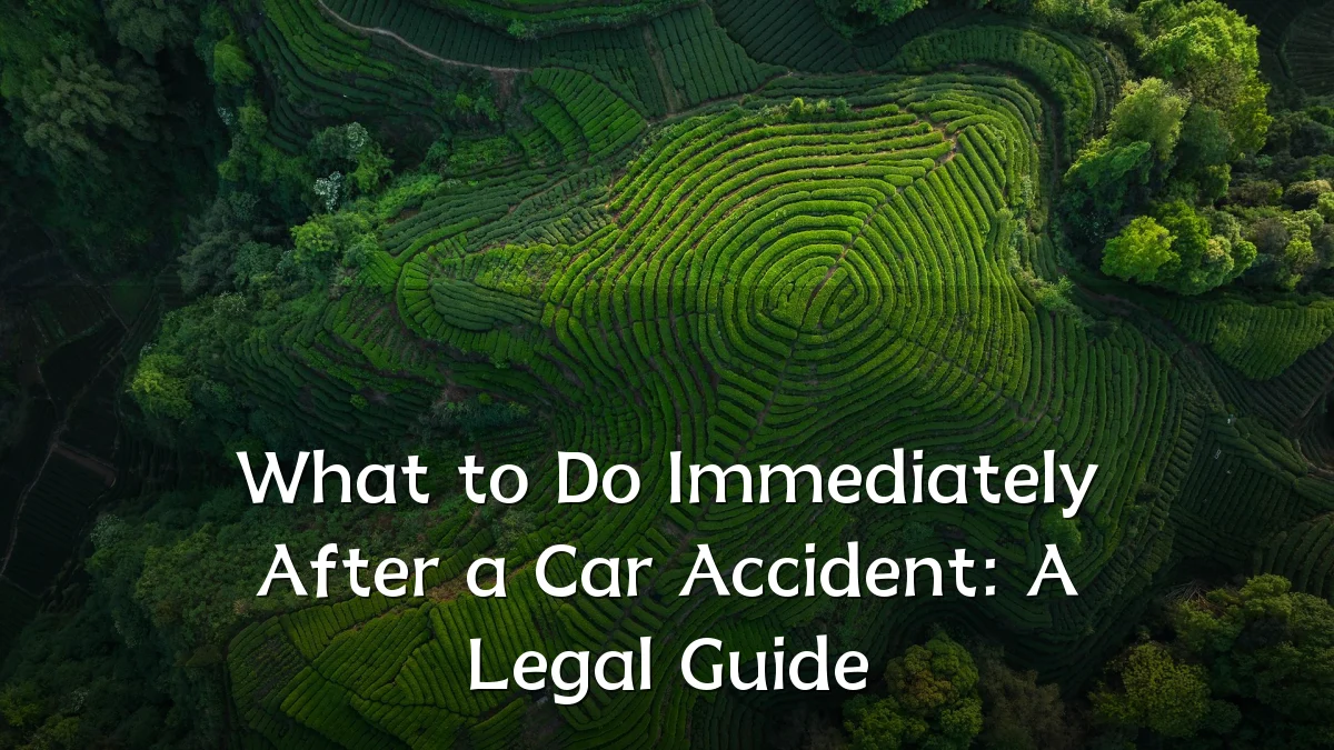 What to Do Immediately After a Car Accident: A Legal Guide