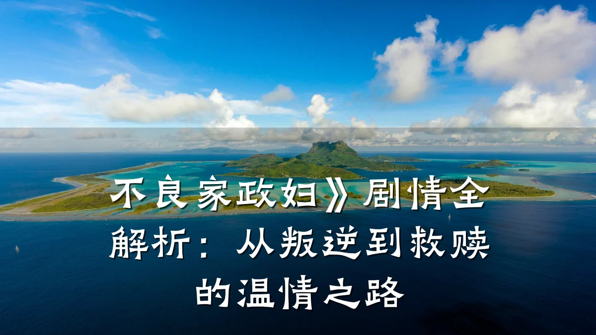 不良家政妇》剧情全解析:从叛逆到救赎的温情之路