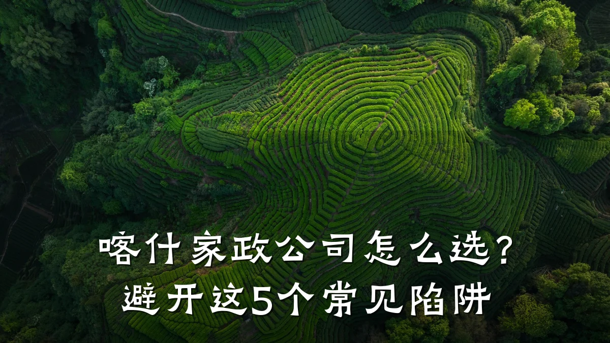 喀什家政公司怎么选？避开这5个常见陷阱