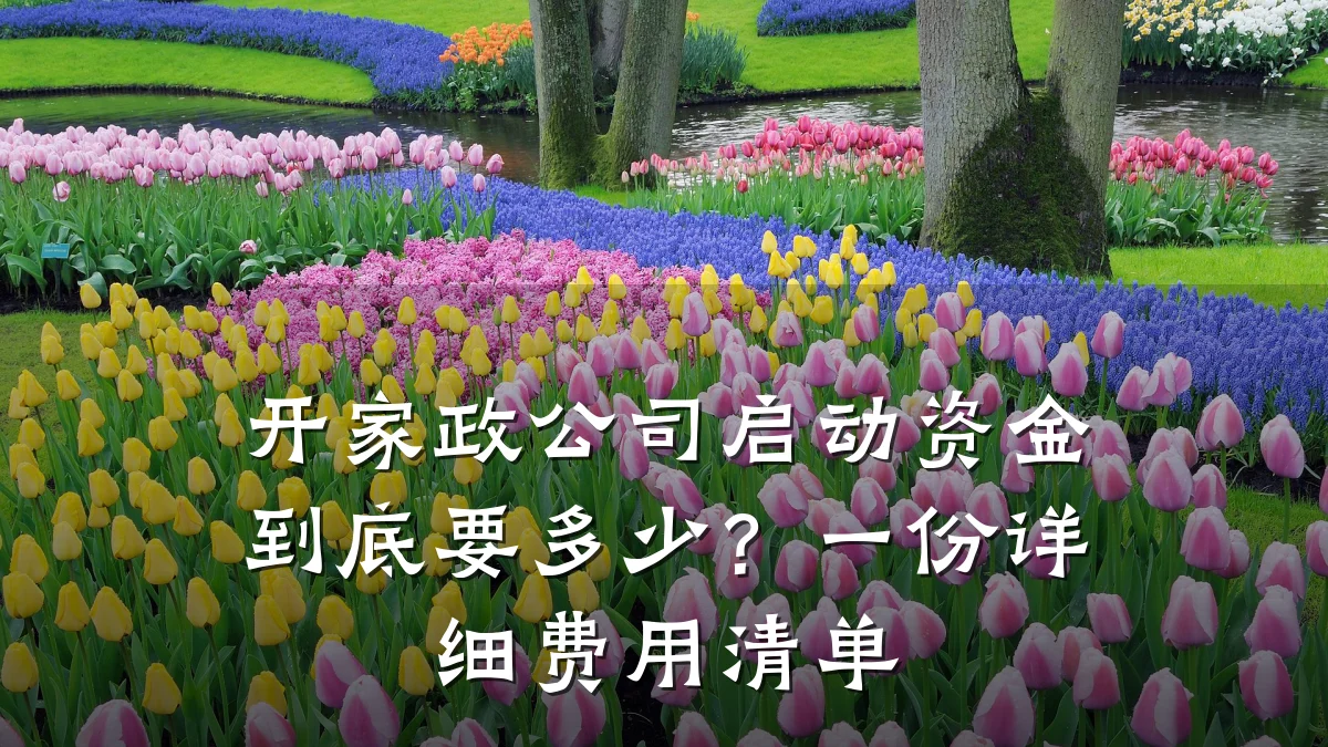 开家政公司启动资金到底要多少？一份详细费用清单