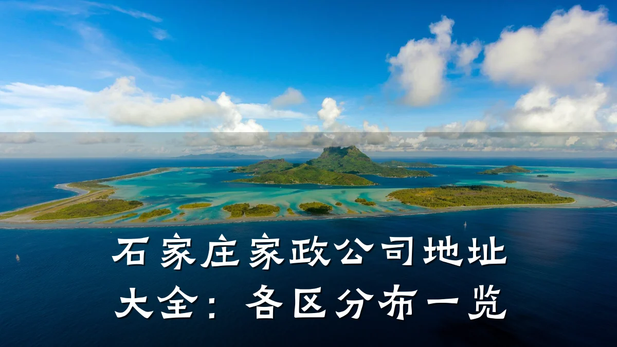 石家庄家政公司地址大全：各区分布一览